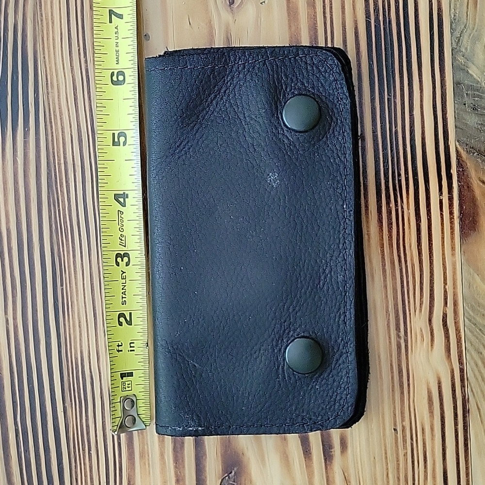 Super soft handmade leather wallet